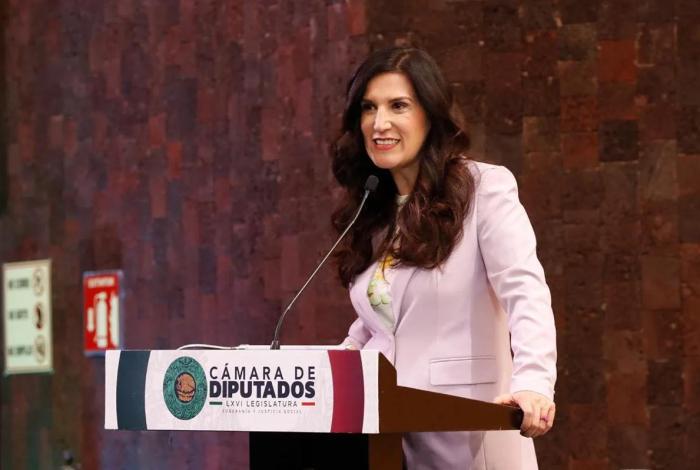 Tras fuertes tensiones, la Panista Kenia López Rabadán es elegida como presidenta de la Cámara de Diputados