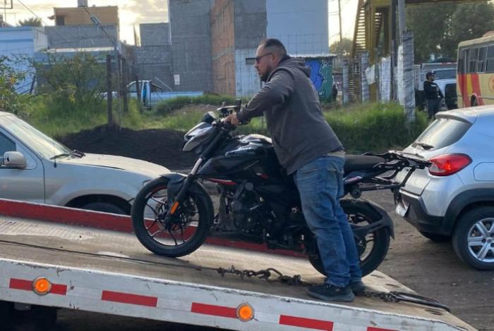Tres motociclistas quedan heridos en distintos accidentes registrados en Morelia