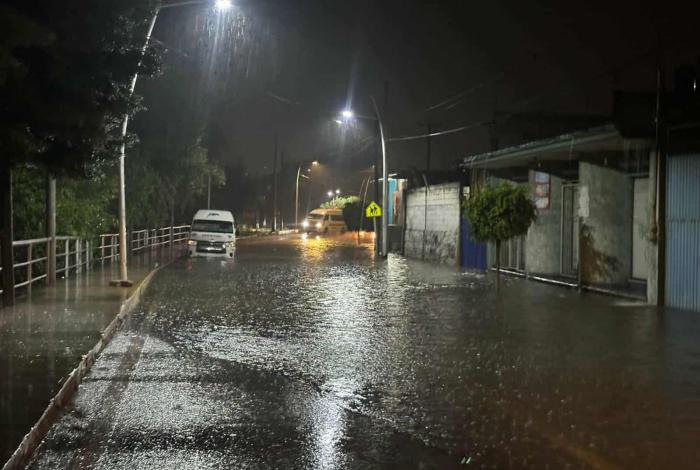 Tromba registrada en Zitácuaro genera varias afectaciones