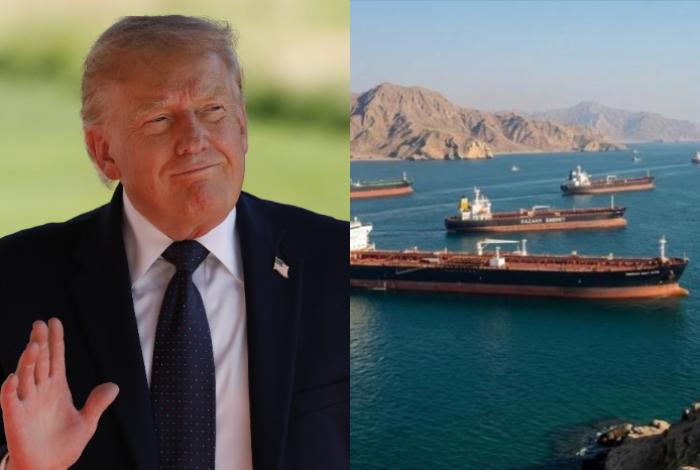 Trump confirma salida de buques petroleros del estrecho de Ormuz