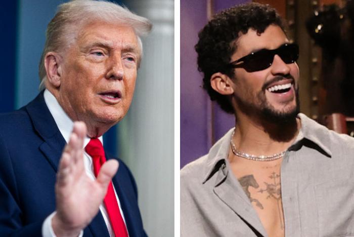 Trump dice que no asistirá al Super Bowl y que está “en contra” de Bad Bunny y Green Day