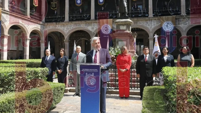 UMSNH conmemora el CCLXXII aniversario del natalicio de Don Miguel Hidalgo y Costilla este día