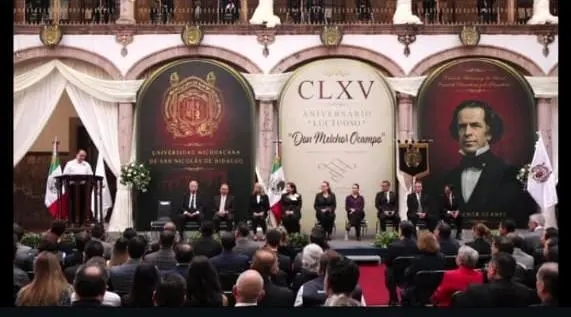 UMSNH rinde homenaje luctuoso a Melchor Ocampo