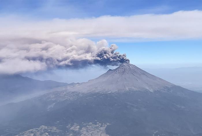 UNAM revela nueva imagen del interior del Popocatépetl gracias a inteligencia artificial
