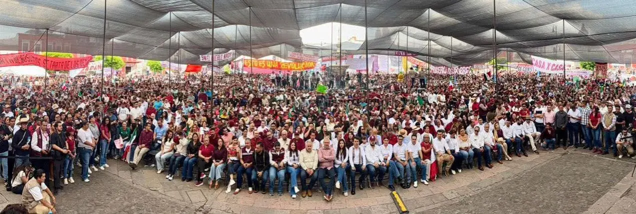 Unidad y amor por el pueblo para fortalecer la transformación de Morelia: JC Barragán