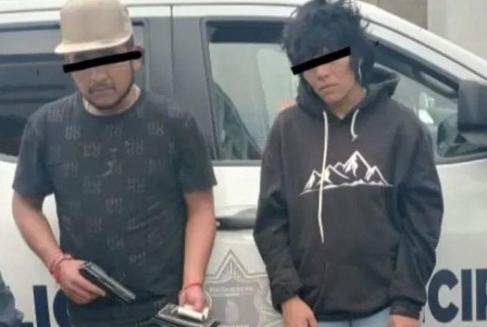 Uruapan: detienen a dos presuntos ladrones de tiendas Oxxo