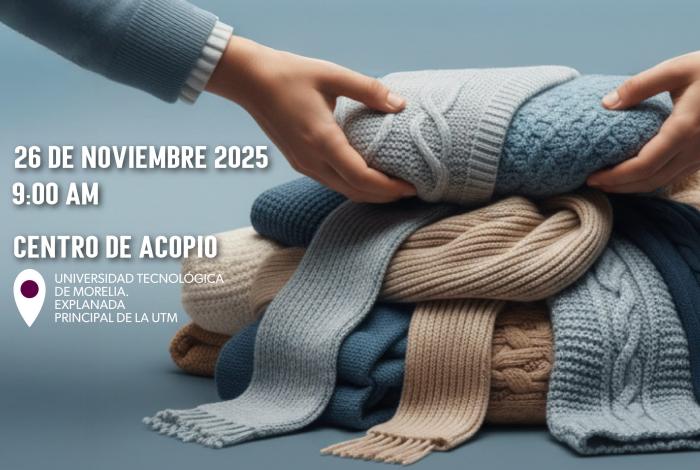 UTM realiza colecta de ropa invernal para apoyar a adultos mayores