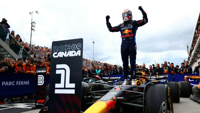 Verstappen conquista el Gran Premio de Canadá para continuar con el reinado en la F1