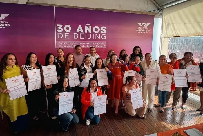 Víctor Manríquez convoca a fortalecer la agenda de género en el marco de los 30 años de Beijing