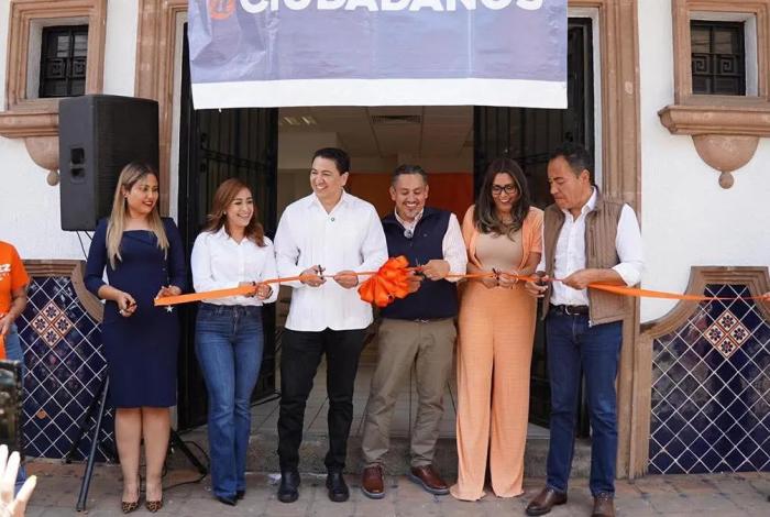 Víctor Manríquez inaugura Casa Naranja en Jacona, MC se consolida como la alternativa que está del lado de la gente