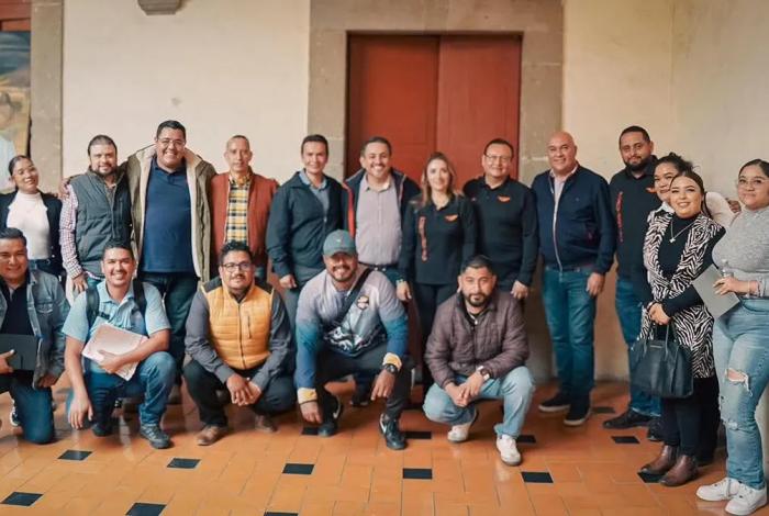 Víctor Manríquez intensifica trabajo en territorio de la Fuerza Naranja en Michoacán