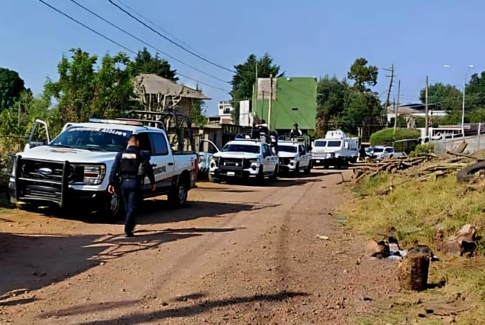 #Video | Agresión armada en Ario de Rosales deja tres Policías Municipales heridos