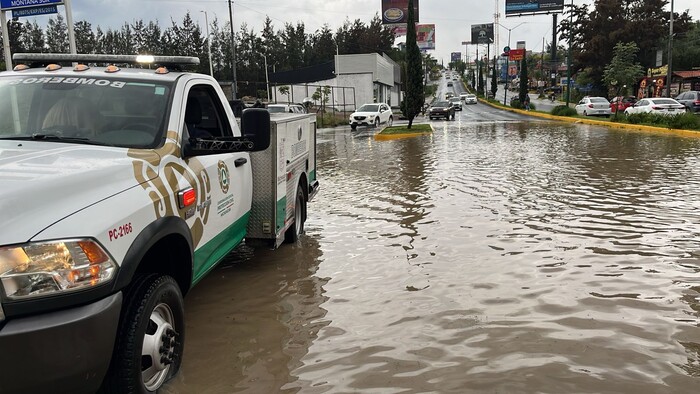 #Video | Atiende PC estatal inundaciones y encharcamientos en Morelia