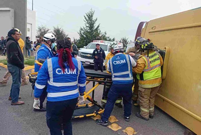 #Video | Brinda CRUM atención a lesionados tras accidente de camión en Morelia: SSM