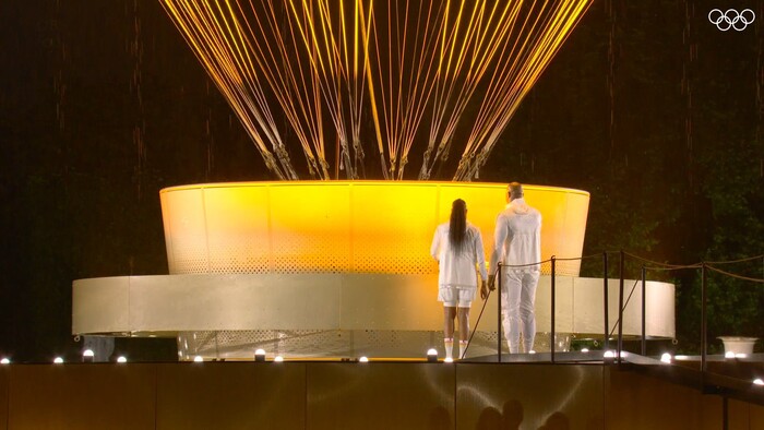 #Video| El fuego ha sido encendido; así fue la ceremonia de apertura de los Juegos Olímpicos Paris 2024