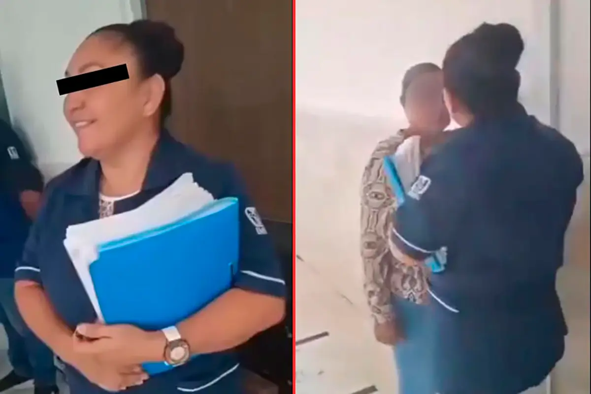 Video exhibe agresión de trabajadora del IMSS-Bienestar Veracruz