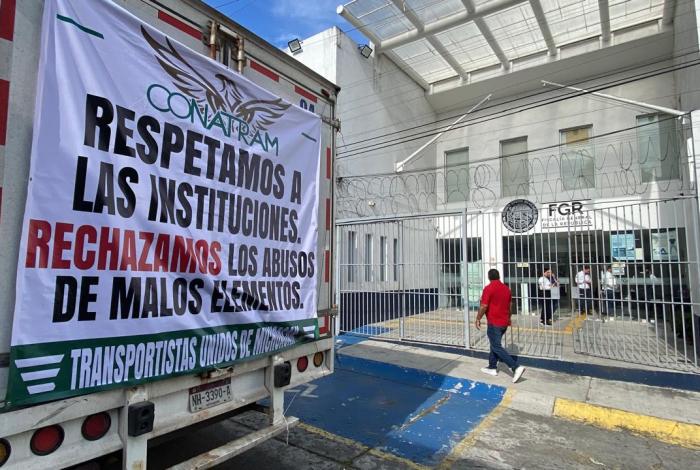 #Video | FGR y transportistas alcanzan acuerdos tras protesta pacífica en Morelia