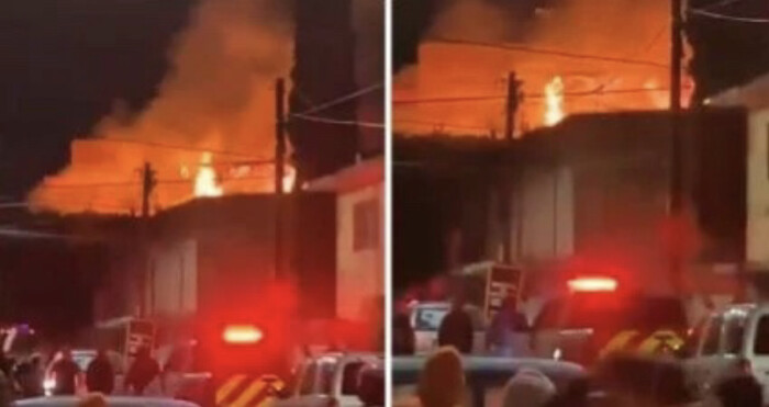 #Video | Fuerte incendio en domicilio cobró la vida de una familia en Guanajuato; hay tres muertos