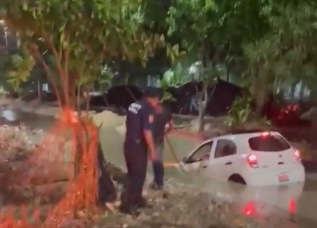 #Video | Fuerte lluvia azota Tuxtla Gutiérrez y deja distintas afectaciones