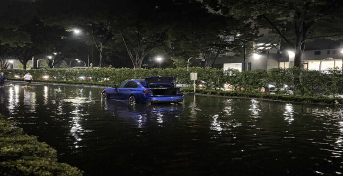 #Video | Fuertes lluvias generan inundaciones en Tokio