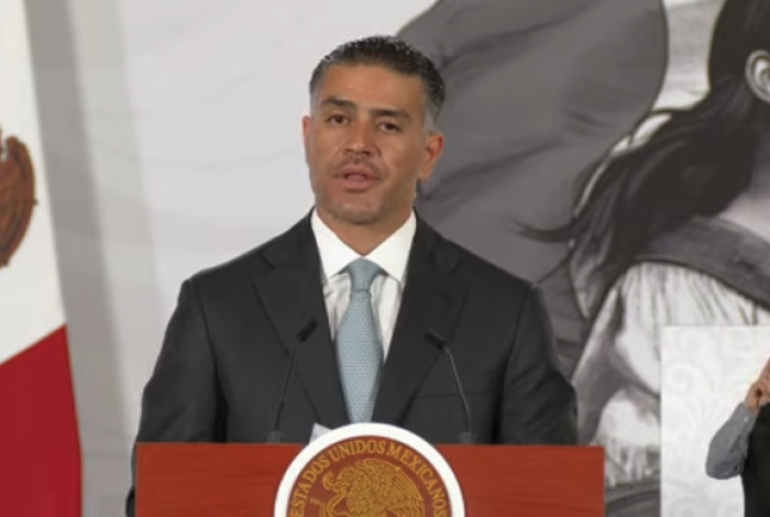 #Video | Han bajado un 51.2% los homicidios diarios en Michoacán, informa Omar García Harfuch