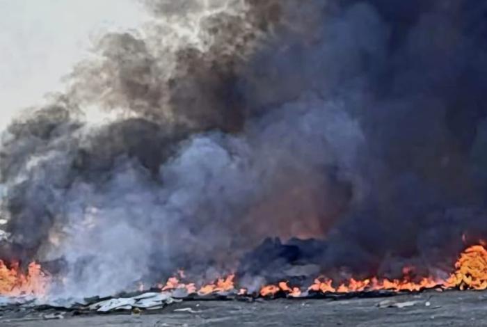 #Video | Incendio de basura y llantas moviliza a los bomberos de Tarímbaro 🔥