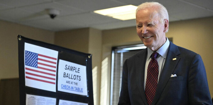 #Video | Joe Biden emite voto anticipado en Delaware ante elecciones presidenciales