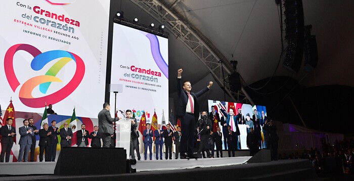 #Video | Jóvenes con mejores oportunidades de futuro: Esteban Villegas en segundo informe de Durango