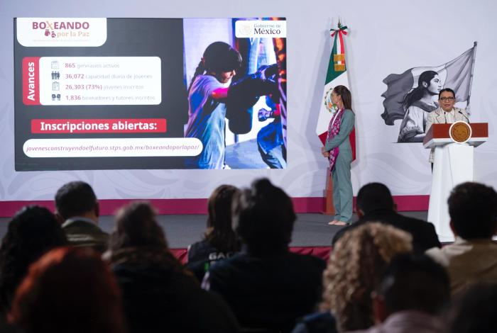 #Video | La Presidenta Claudia Sheinbaum Pardo destacó la disminución del 46 por ciento en los homicidios dolosos