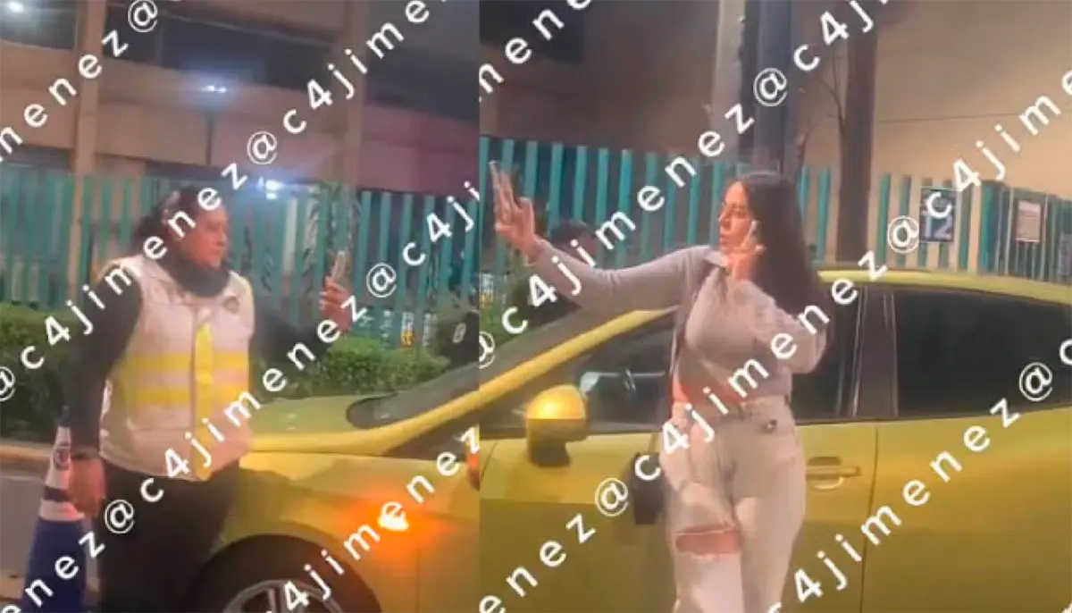 Video “Lady Cerda”: Mujer insulta a oficial durante operativo de alcoholímetro en CDMX