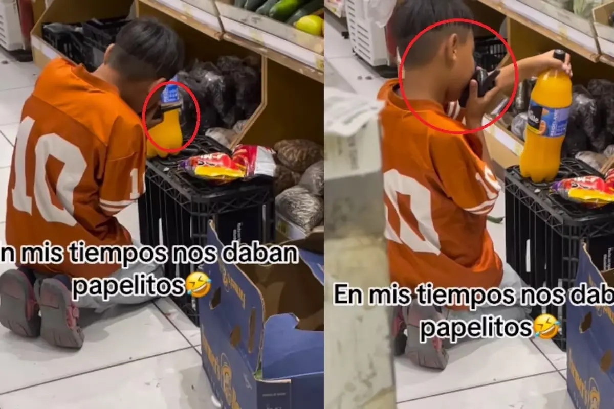 #Video: Madre se comunica por radio portatil con su hijo que fue enviado a la tienda