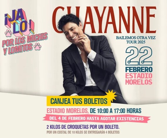 #Video |Mañana martes inicia el canje de boletos para el concierto de Chayanne