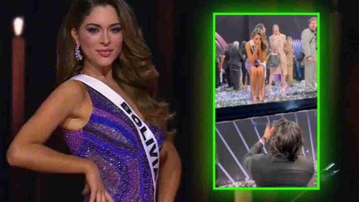 #VIDEO: Miss Bolivia recibió romántica propuesta de matrimonio en el Miss Universo 2024