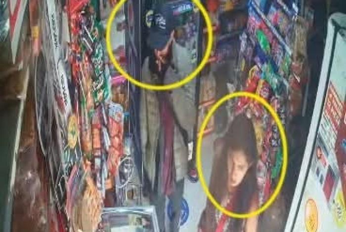 #Video | Mujer armada y su cómplice asaltan tienda en Morelia; todo queda grabado