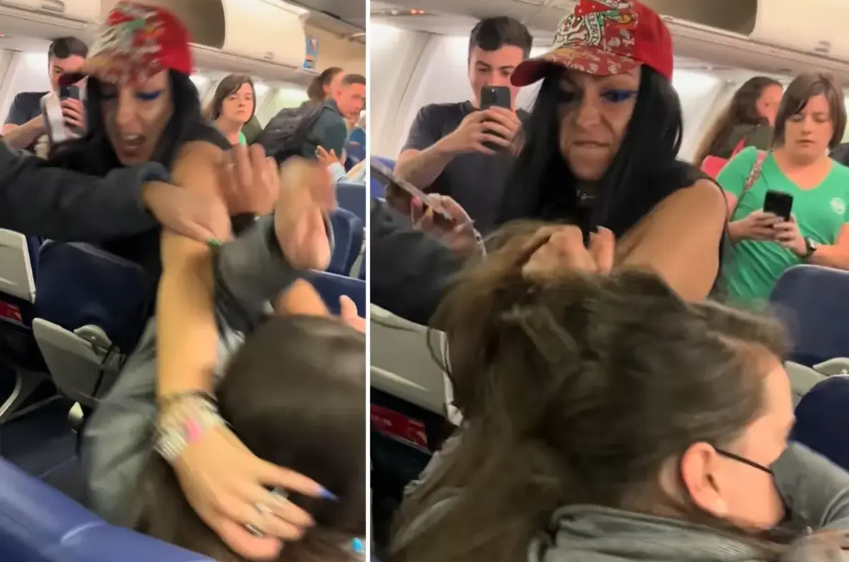 #Video: Mujer en estado de ebriedad provoca caos en un vuelo de Southwest Airlines
