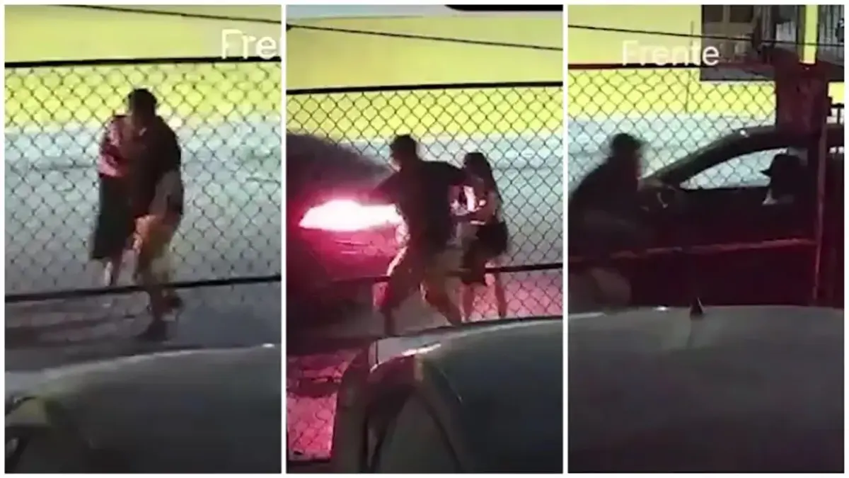 #Video: Mujer es atropellada por su expareja en Coahuila 