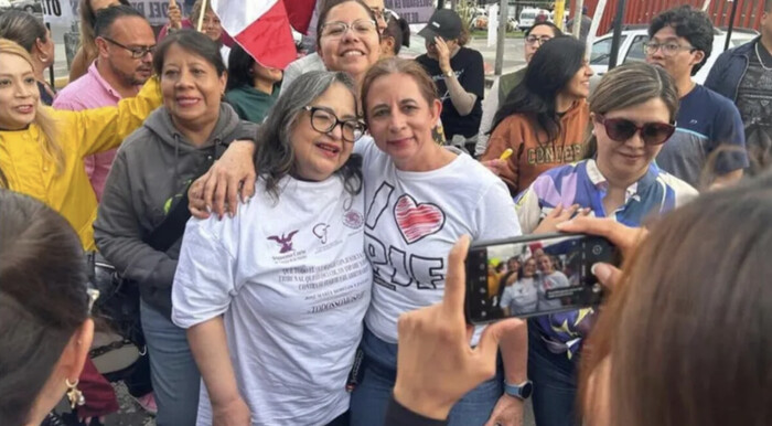 #Video | Norma Piña marcha con trabajadores del Poder Judicial contra la reforma