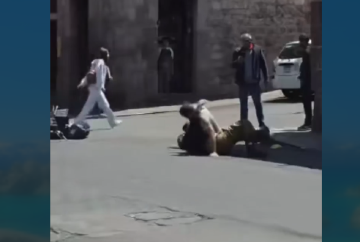 #Video | Otra pelea en el centro de Morelia nos deja una reflexión sobre la violencia y la indiferencia