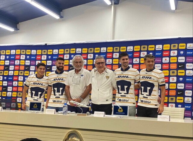 #Video | Pumas presenta oficialmente sus nuevos refuerzos para el Apertura 2024