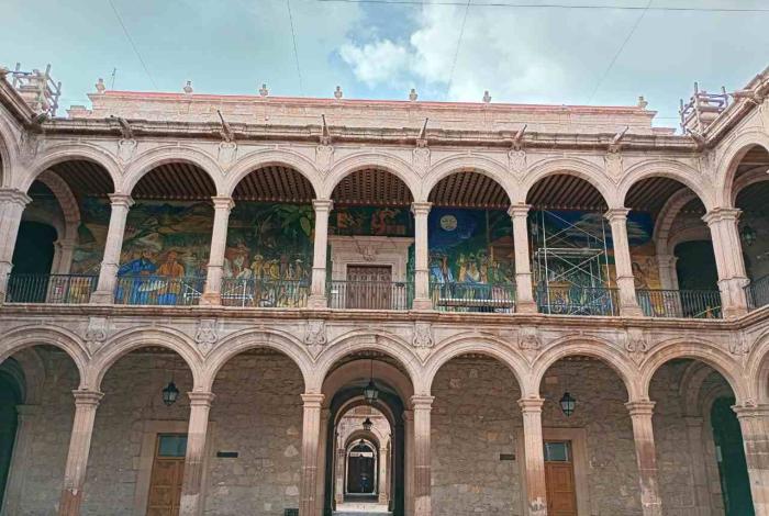 #Video | Rescata Secum mural de Alfredo Zalce en Palacio de Gobierno del Estado