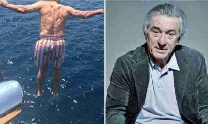 #VIDEO: Robert De Niro celebra su cumpleaños 81 lanzándose al mar desde un yate