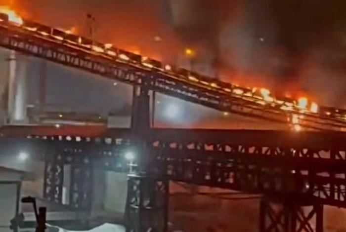 #Video | Se registra aparatoso incendio en ArcelorMittal, Lázaro Cárdenas