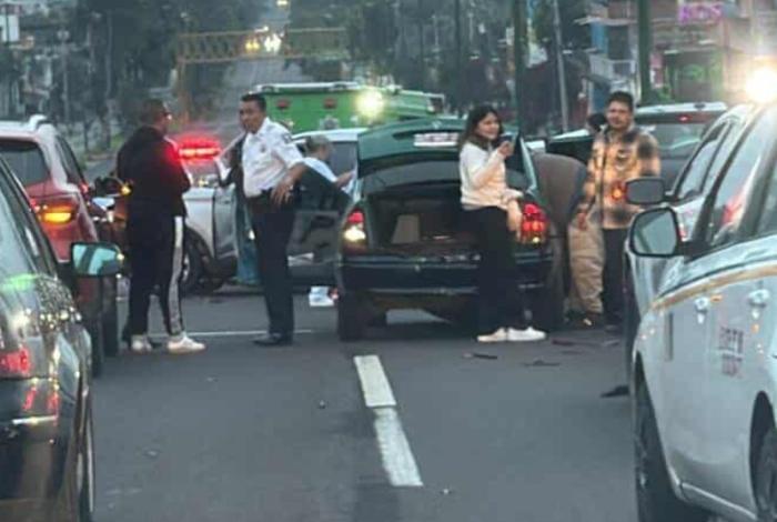 #Video | Se registra carambola vehicular sobre la Av. Madero Poniente de Morelia