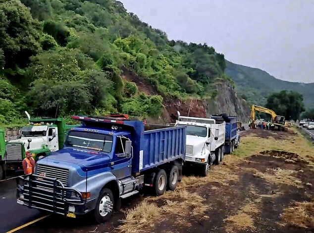 #Video | Se reportan deslaves en las autopistas Siglo XXI y en la México – Guadalajara