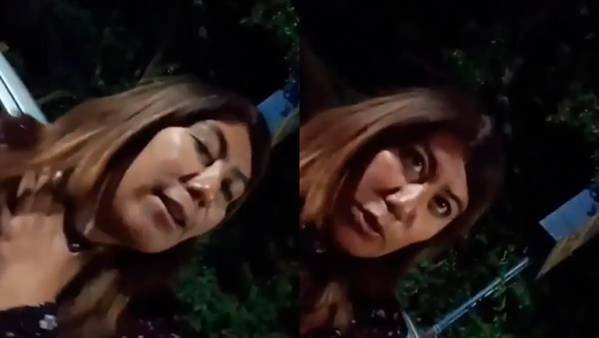 #Video: Senadora suplente de Morena invoca fuero para evitar alcoholímetro en Oaxaca