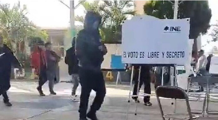 #Video | Sujetos armados roban 500 boletas electorales en Puebla