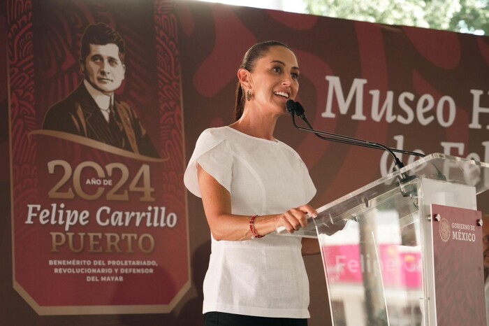 #Video | “Vamos a seguir apoyando al sureste de México y al pueblo Maya”: Claudia Sheinbaum