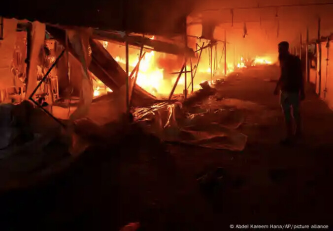 #Video | Varios muertos y decenas de heridos tras bombardeo a un hospital de Gaza