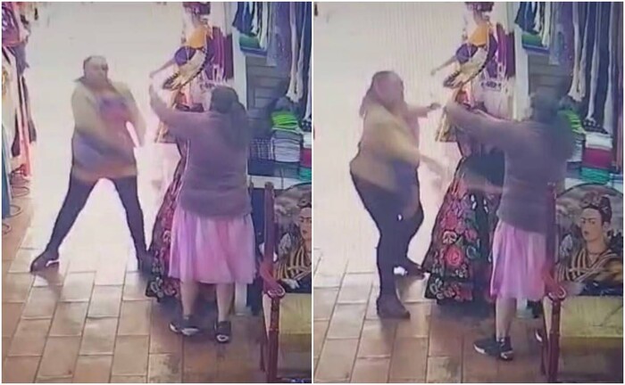 #Video | Vinculan a proceso a mujer que golpeó a una anciana con un bate