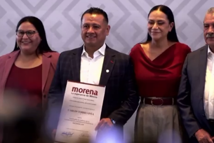 #Videos #Michoacán | Carlos Torres Piña es nombrado Coordinador de la Defensa de la Transformación y Soberanía Nacional